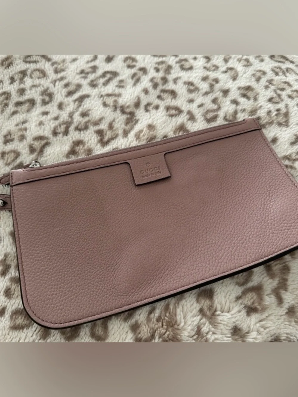 Gucci Large Nude Leather Tote - Picture 9 of 15